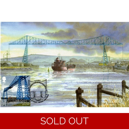 3694mxr Tees Transporter Bridge Maximum Card